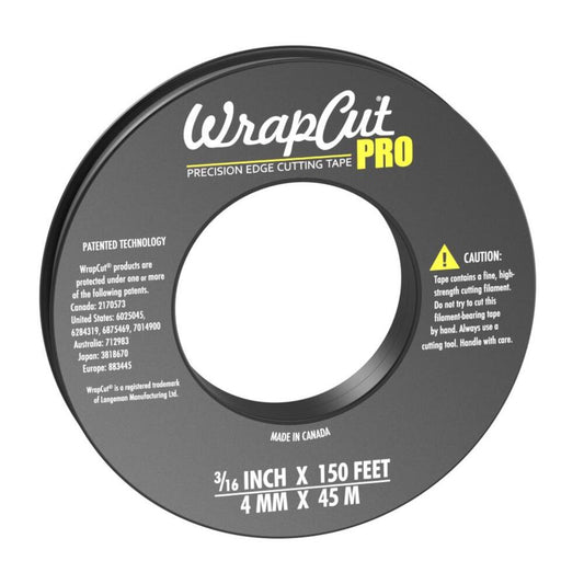 CINTA WRAPCUT PRO METALICA PARA CORTE DE VINILO VEHICULAR Y PPF DE 4MM X 45MT